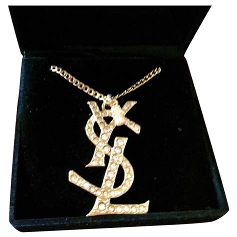 ysl anhänger kette|SAINT LAURENT Schmuck – YSL online bestellen .